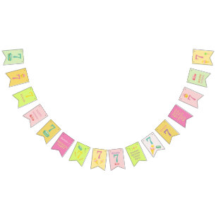 Summer Candy Birthday Party Bunting