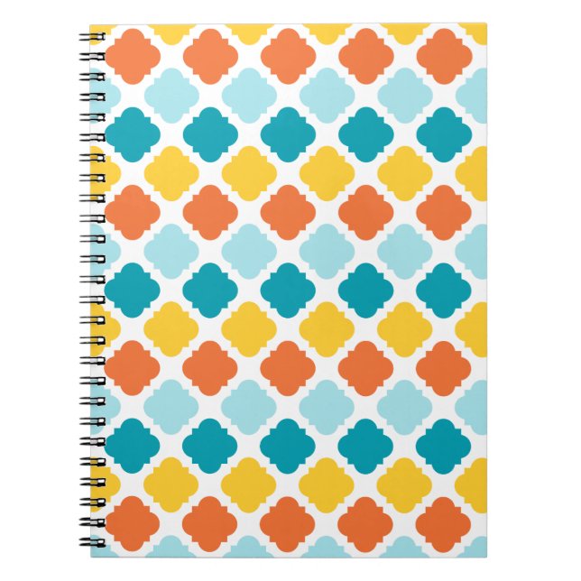 Summer Carnival Pattern Notebook (Front)