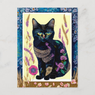 Summer Cat, Postcrossing Postcard