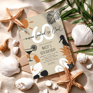 Summer Celebration 60th Birthday Party Invitation