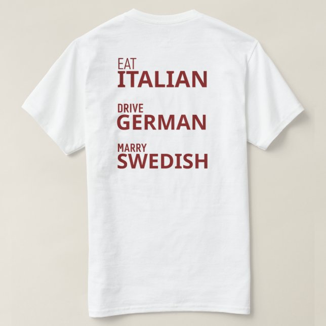 Summer Chic  T-Shirt (Design Back)
