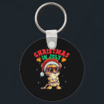 Summer Christmas In July 2  Key Ring<br><div class="desc">Summer Christmas In July 2</div>