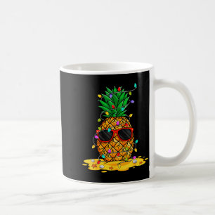 Summer Christmas In July Ne Sungl Santa Hat Light  Coffee Mug