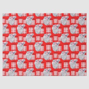 Summer Christmas Koalas Red Tissue Paper