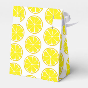 Summer Citrus Lemon Favour Box