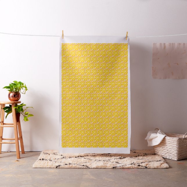 Summer Citrus Orange Slices Fabric (In Situ)