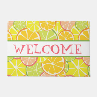 Summer Citrus Slice Doormat