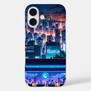 Summer City Glow iPhone 16 Case