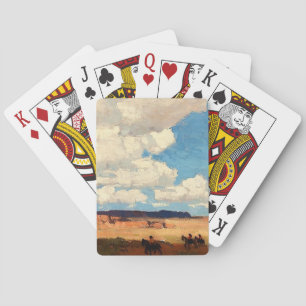 “Summer Cloud” Western Art by Edgar Payne Playing Cards