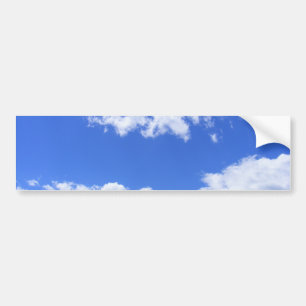 Summer Clouds Bumper Sticker