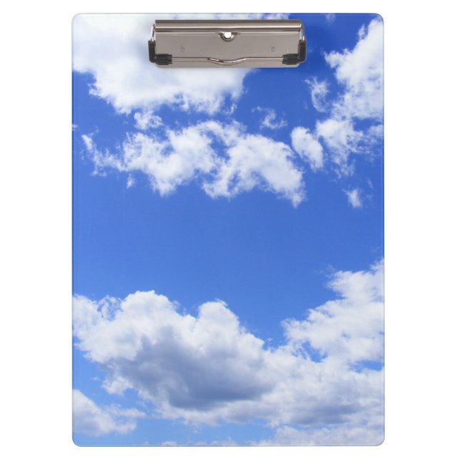 Summer Clouds Clipboard (Front)