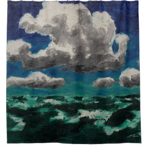 Summer Clouds   Emil Nolde   Shower Curtain