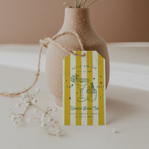 Summer Cocktail Club Bachelorette Favour Gift Tags