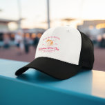 Summer Cocktail Club | Bachelorette Trucker Hat<br><div class="desc">Give this adorable hat to your bridesmaids for your bachelorette or wedding weekend! Our fun hats are the perfect way for your crew to get all the attention everywhere you and your gals go! Bright yellows, greens and oranges are the name of this preppy-ish summer game. Making us think of...</div>