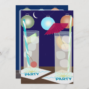 Summer Cocktail Party Invitation