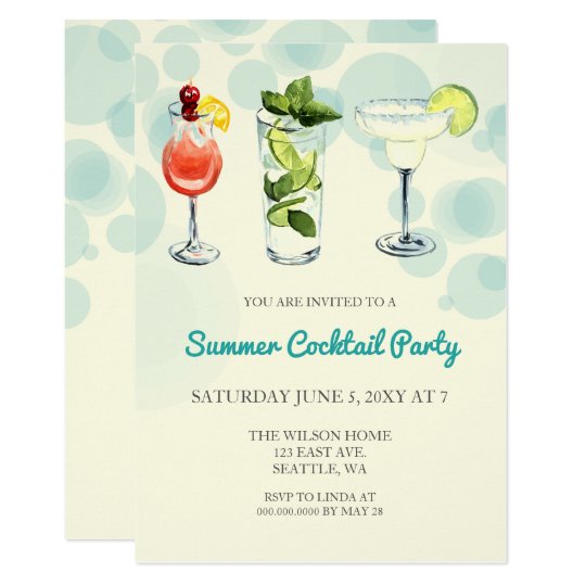 cocktail party invitation