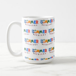 summer coffee mug