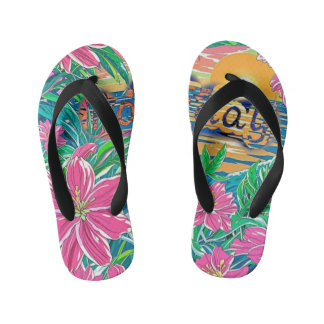 #Summer Collection Summer Essentials Kid's Thongs