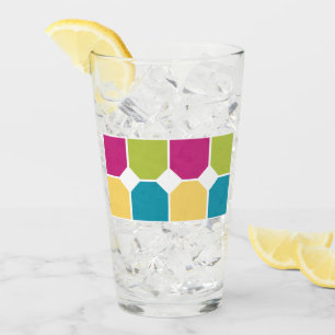 SUMMER COLORS Quadrants Optional Text Glass