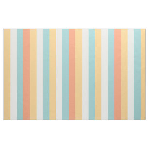 Summer Colour Vertical Stripes Pattern Fabric