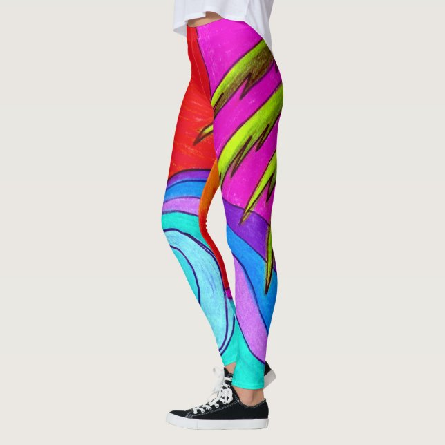 Summer Colours Leggings (Left)