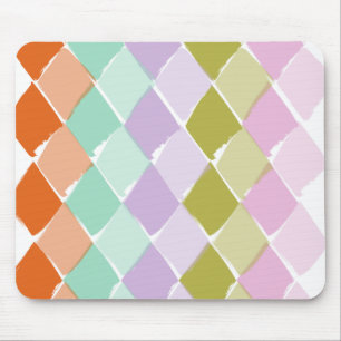  Summer colours pattern  prism Mouse Pad