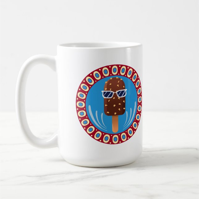 summer cool coffee mug (Left)