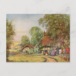 Summer Cottage Postcard
