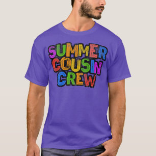 SUMMER COUSIN CREW 2021 Grandma Grandpa Sleepaway  T-Shirt