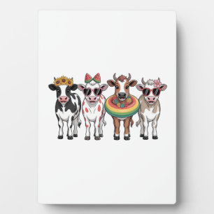 Summer Cows PNG, Beach Farm Plaque