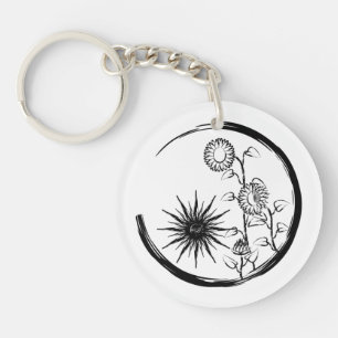 Summer Crest Key Ring