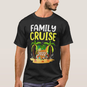 Summer Cruise Ship Trip Palm Tree Family Cruise 20 T-Shirt