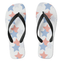 Summer Cute Coral Patriotic 4th of July