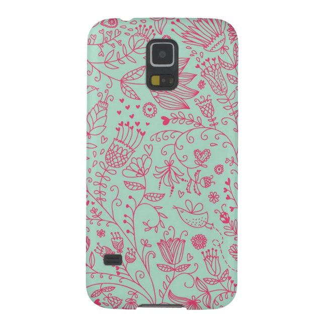 Summer cute floral pattern Case-Mate samsung galaxy case (Back)