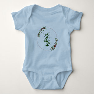 Summer Cute  Plant Baby Bodysuit