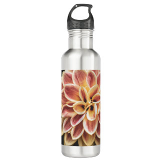 Summer Dahlia Beautiful Flower (Floral Art) 710 Ml Water Bottle
