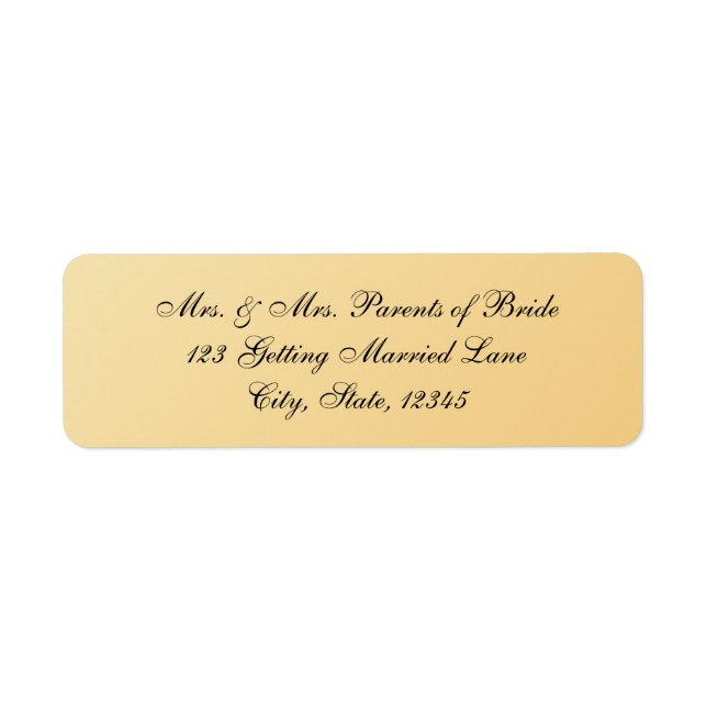 Summer Daisies Avery Label Return Address Label (Front)
