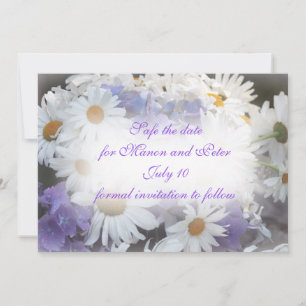 Summer daisies invitation