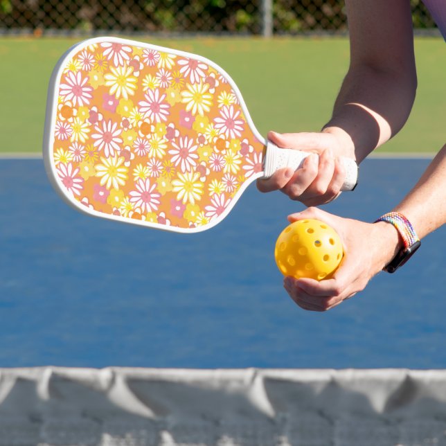 Summer Daisies Pickleball Racket Paddle (Insitu)