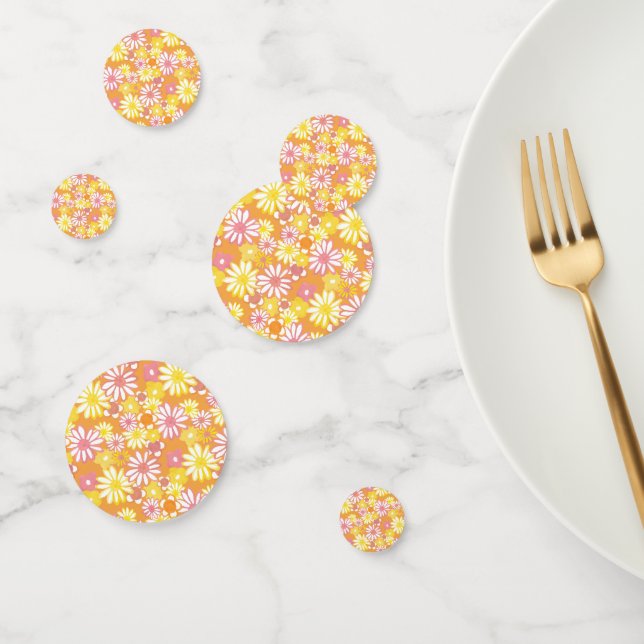 Summer Daisies Table Confetti (Group)
