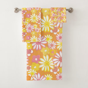 Summer Daisies Towel Set