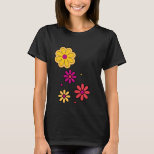 Summer Daisy Floral Women's T-Shirt
