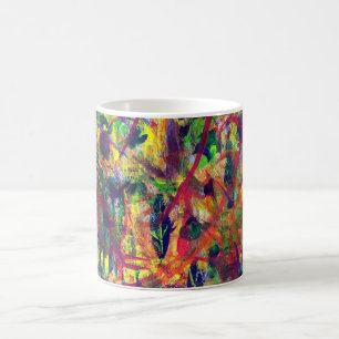 "Summer Dance" Acrylic Painting Coffee Mug