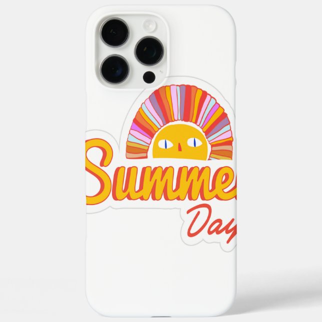 Summer day  Case-Mate iPhone case (Back)