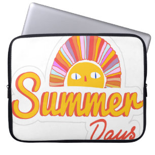 Summer day  laptop sleeve