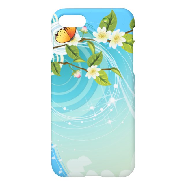 Summer Day Ornament iPhone Case (Back)