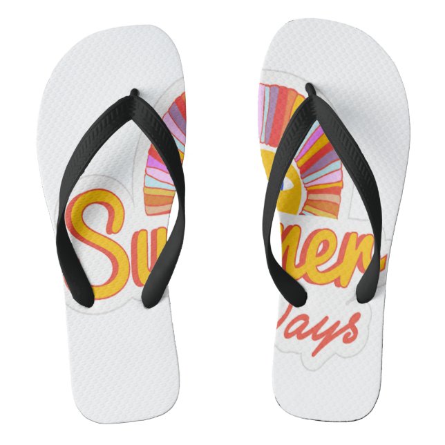 Summer day  thongs (Footbed)