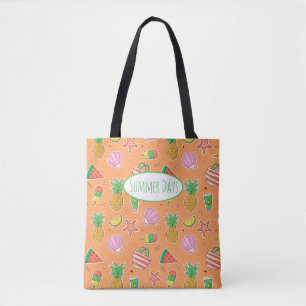 Summer Days Beach Tote Bag