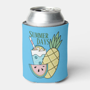 Summer Days, Fresh Fruit And Lemonade Can Cooler