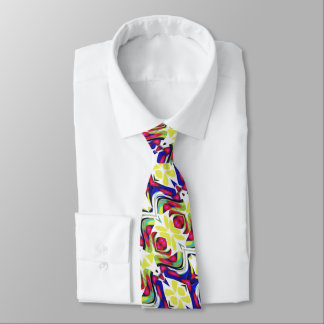 Summer days trendy fancy tropical tie